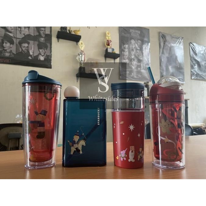 2022 Christmas Edition Holiday Tumbler Starbucks Bottle Reusable Cup