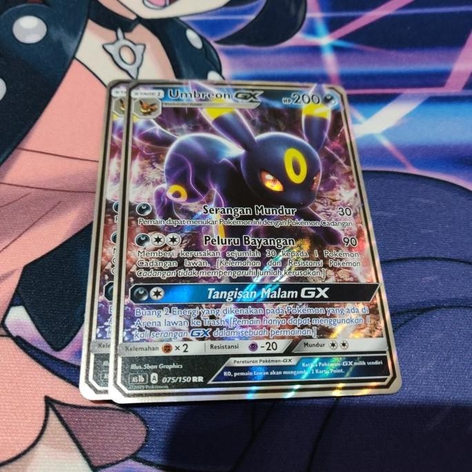 Kartu Pokemon TCG ID AS1b Umbreon GX RR