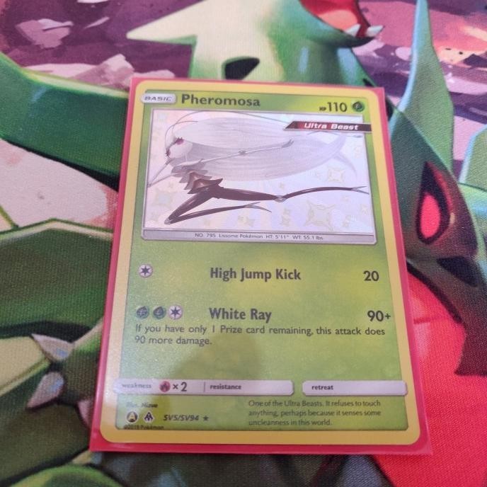 Kartu Pokemon TCG EN Pheromosa Shiny Rare Sun Moon Hidden Fates