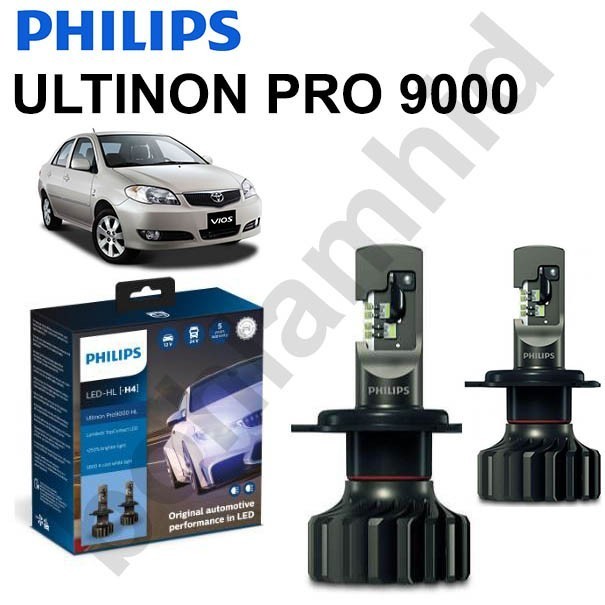 Lampu Mobil LED Philips ULTINON PRO9000 Pro 9000 H4 Hi/Lo H11 H16 H3