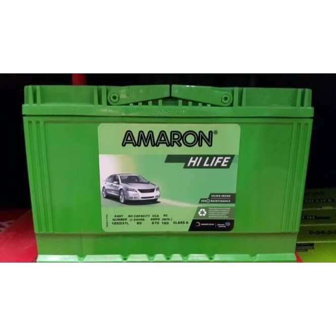 Aki Mobil Mitsubishi Pajero Sport Dakar 105D31L Nx120-7L Amaron Hilife