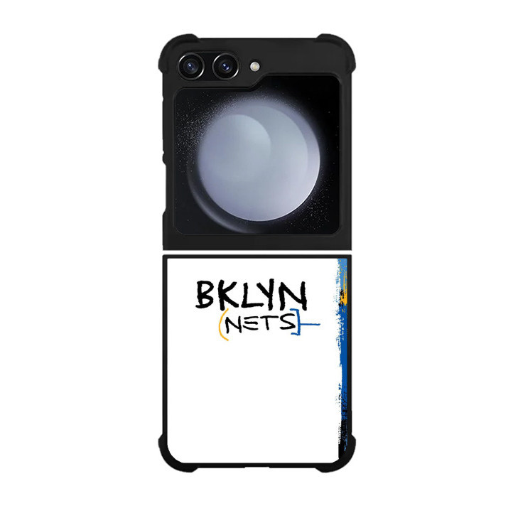 Casing Case Samsung Galaxy Z Flip 5 4 3 5G Brooklyn Nets DF577