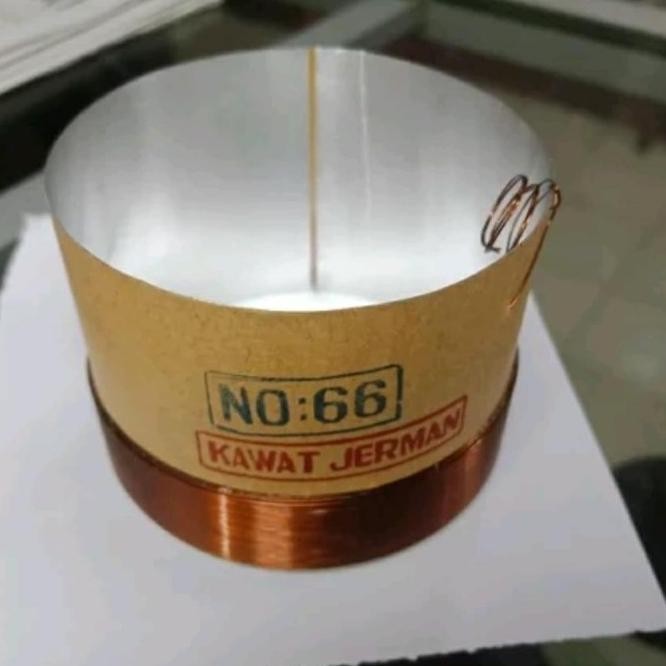 [Ori] Spool 66 Al 4 Lapis Untuk Subwoofer 15 Inch Bmb