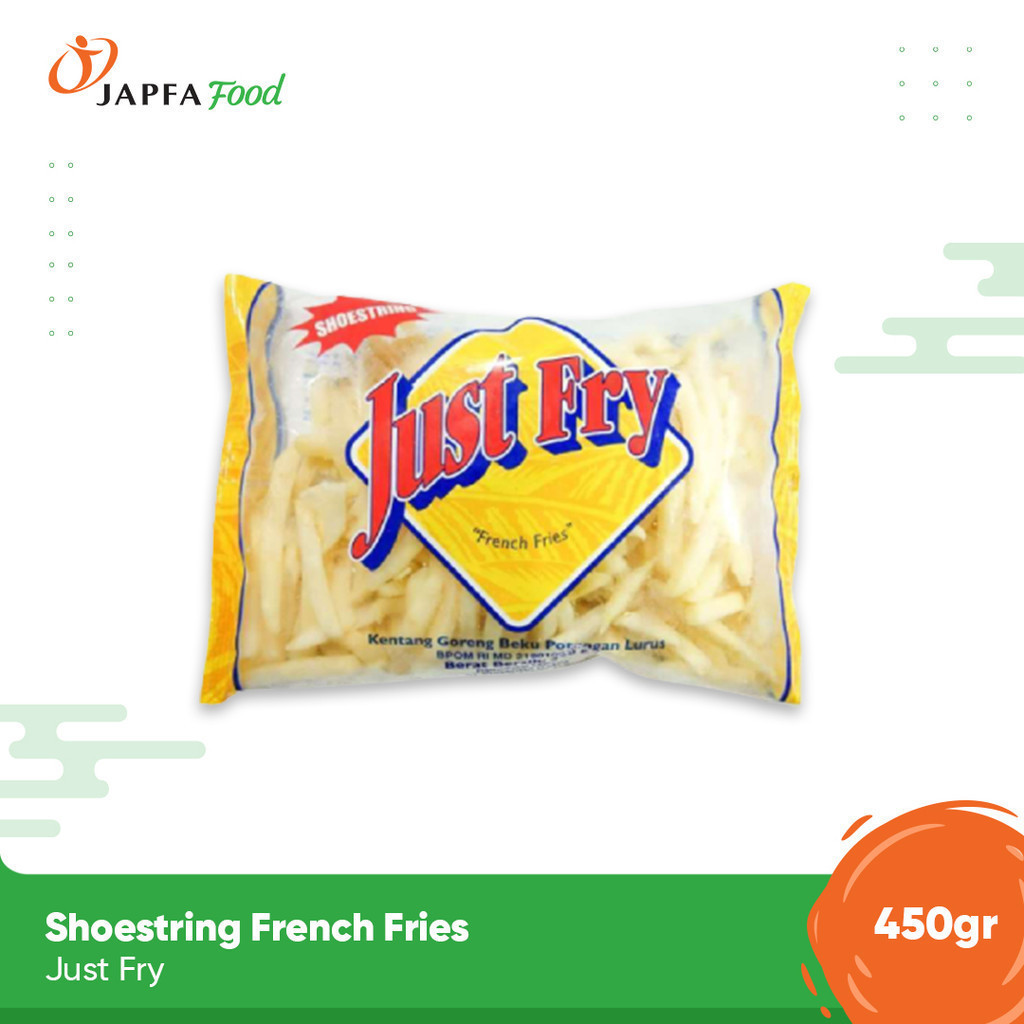 

Just Fry Kentang Goreng / Shoestring French Fries 450 gr