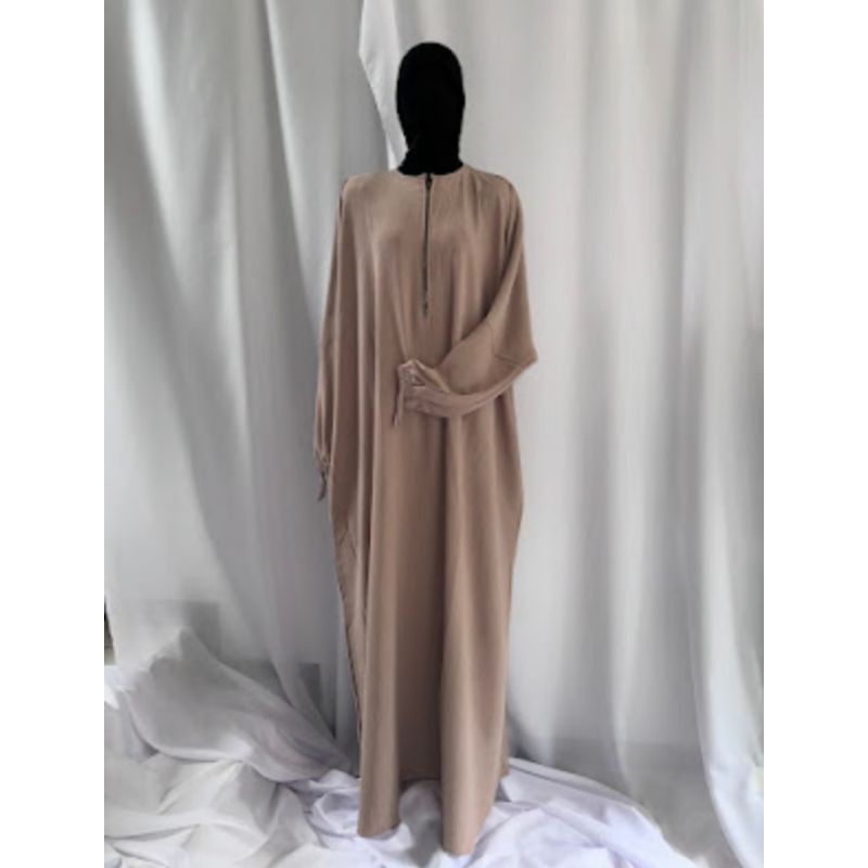 GAMIS AISYAH WARNA KHAKI