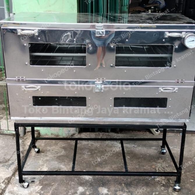 Termurah Oven Gas Stainless Steel 120X55X70 Via Ki8 Pati Best Seller Musclelia
