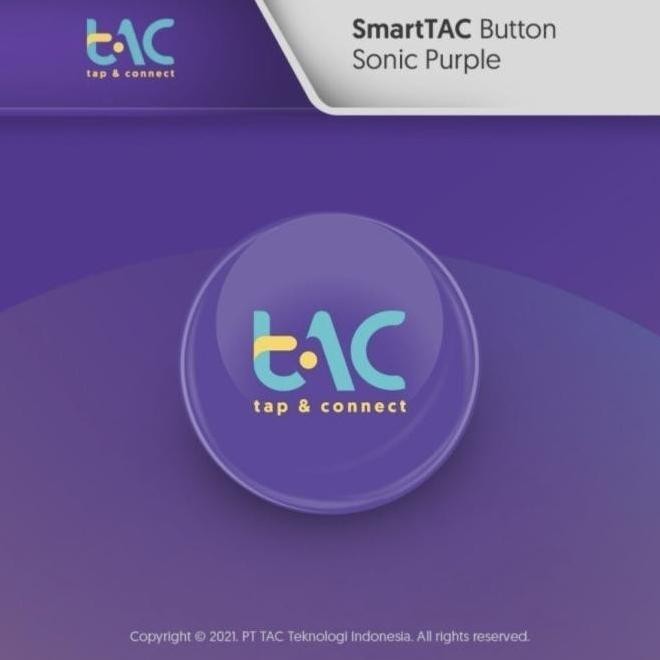 

[New] Smarttac Button Sticker Tac Kartu Nama Digital