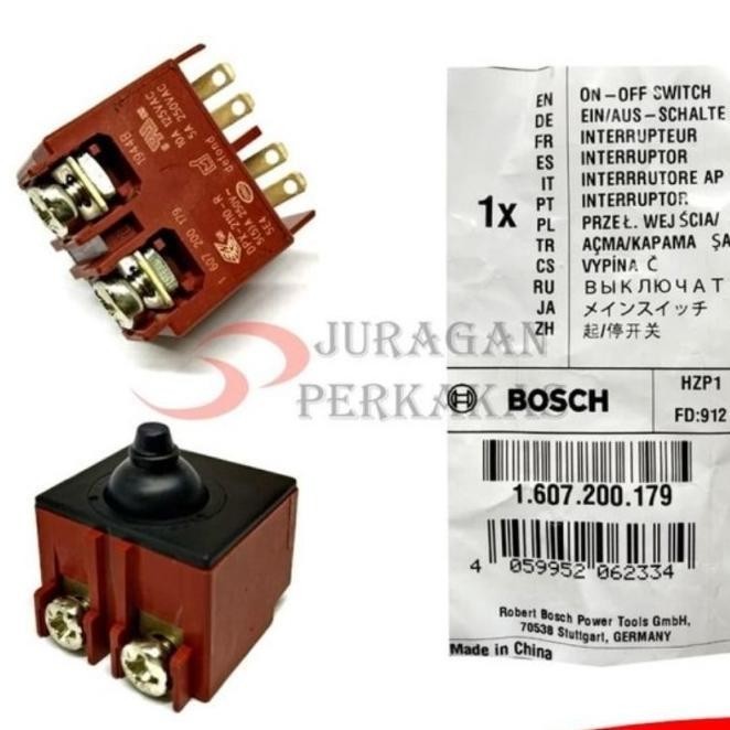 [Original] Switch Gws 060 Bosch Ori - Saklar Gurinda Bosch Gws 060 Original Bosch