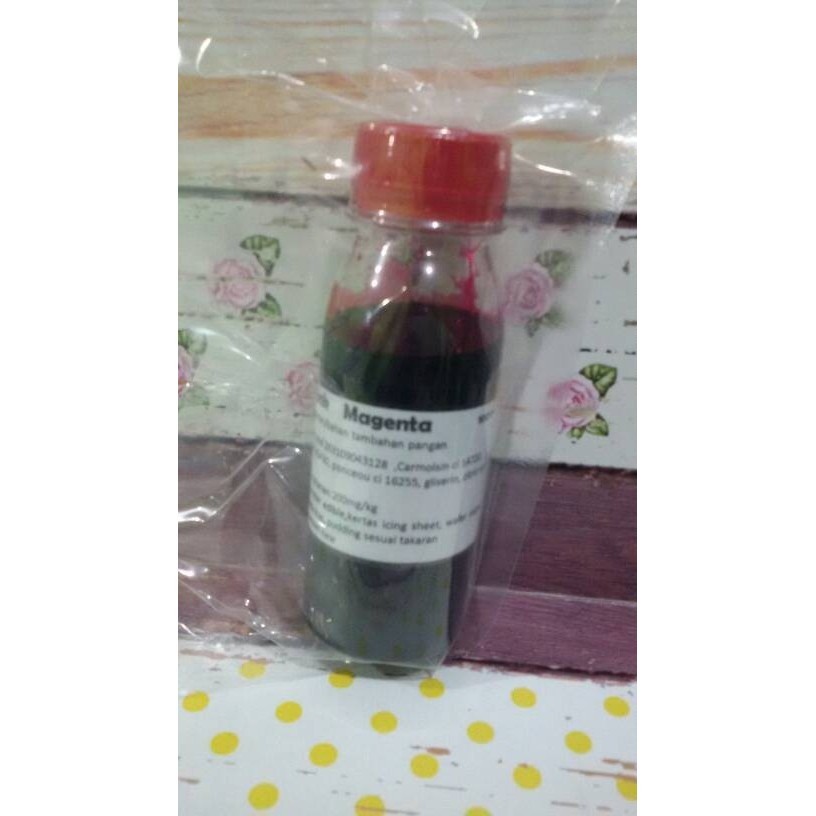 

Edible Ink /Tinta Food Grade Magenta