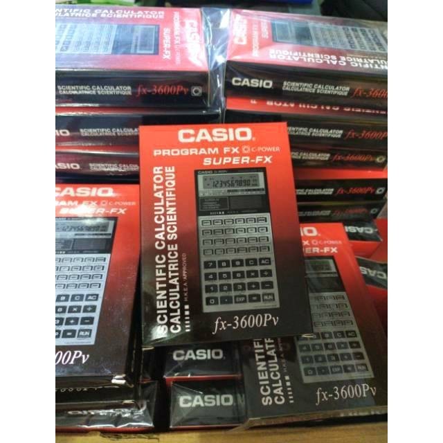 

Promo Casio Fx 3600 Pv Kalkulator Program Scientific Ilmiah