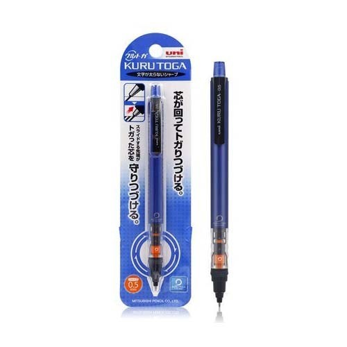 

Uni Kuru Toga Pipe Slide Mechanical Pencil 0.5 Mm Blue