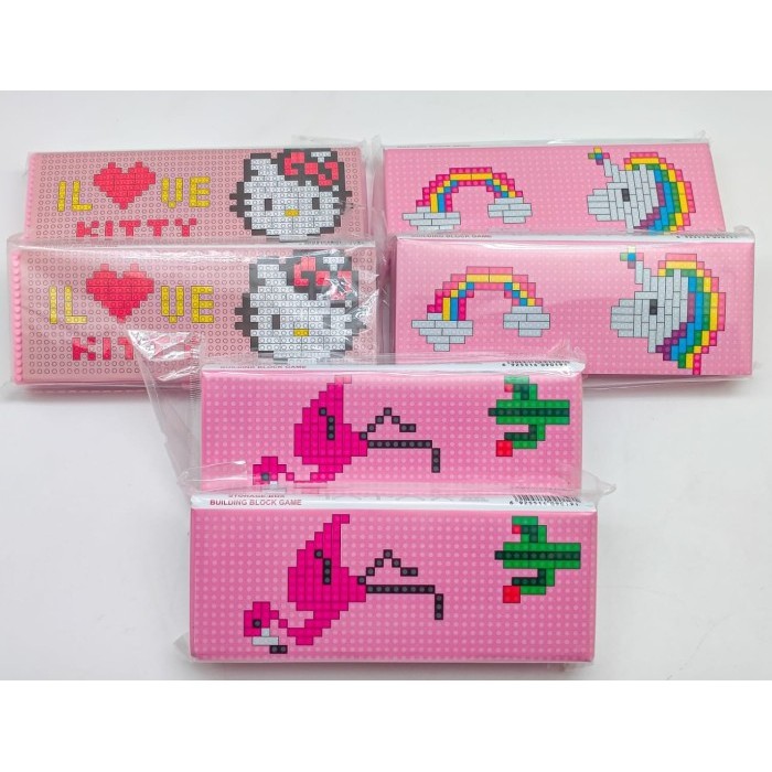 

Kotak Tempat Pensil Anak Lego / Puzzle Diy Pencil Case