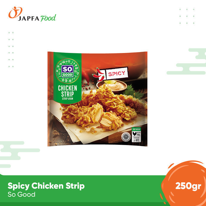 

So Good Spicy Chicken Strip 250gr