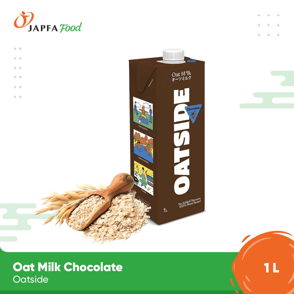 

Oatside Oat Milk Chocolate / Susu Gandum Coklat 1 L