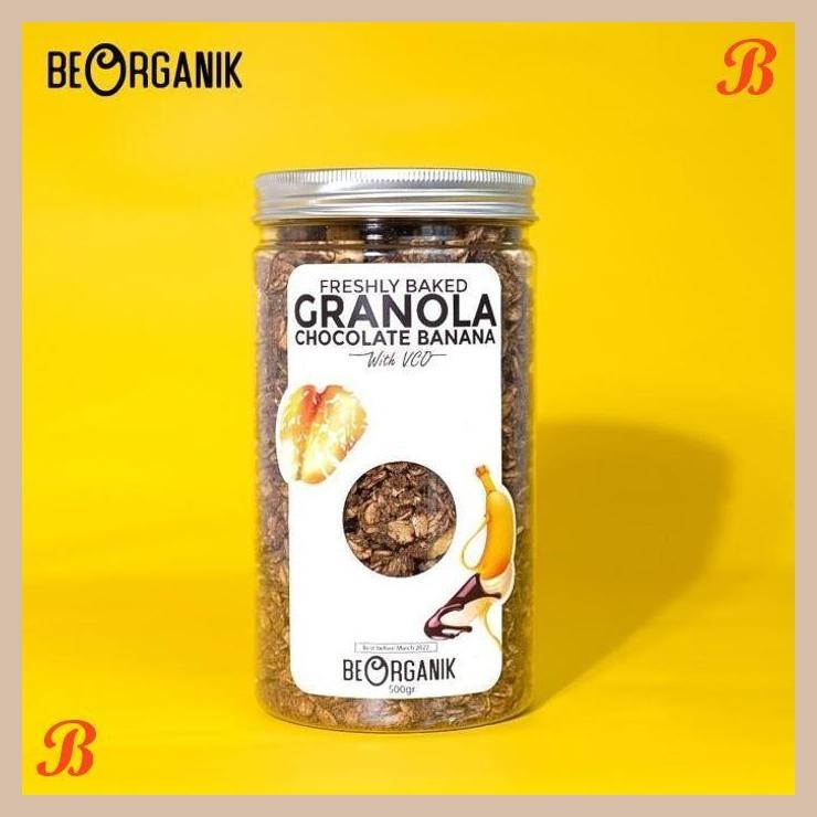 

| ORB | BEORGANIK GRANOLA CHOCOLATE BANANA ROASTED 500GR
