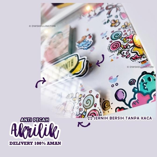 Kado Resign Hadiah Kantor Perpisahan Farewell Bingkai Unicorn 6 FOTO - chawee8