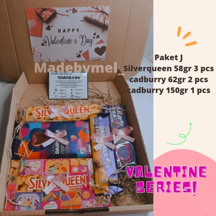 

Hampers Coklat/Hampers Valentine/ Hampers Birthday/Kado Ultah/ Paket J