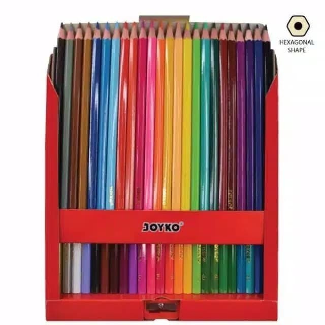 

Dijual Pensil Warna Joyko Panjang 48 Warna Terbatas