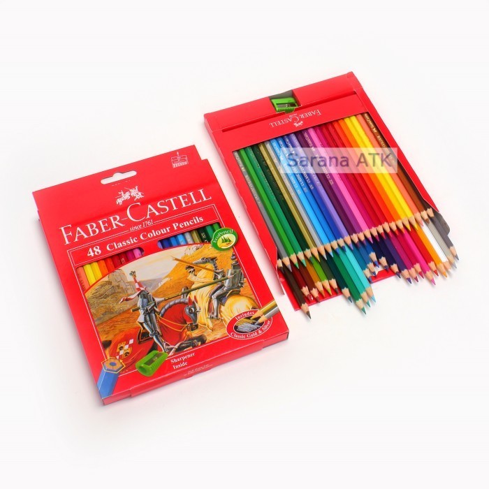 

Aman Faber Castell Pensil Warna Cp Classic Pencils 48L - Set Limited