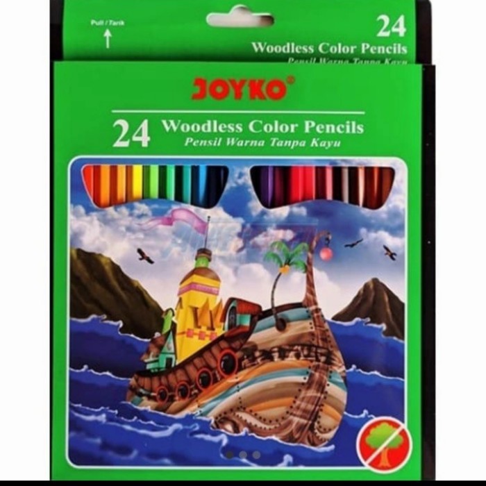 

Trendi Pensil Warna 24 Joyko Panjang Cp - 104 Promo