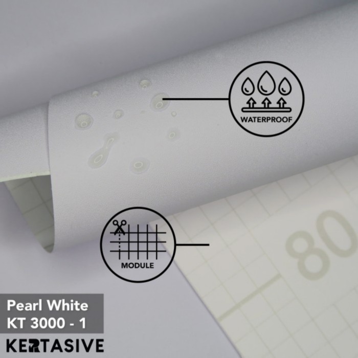 Sticker Lem Pvc Putih Stiker Decosheet Decosit Pelapis Furniture Mebel