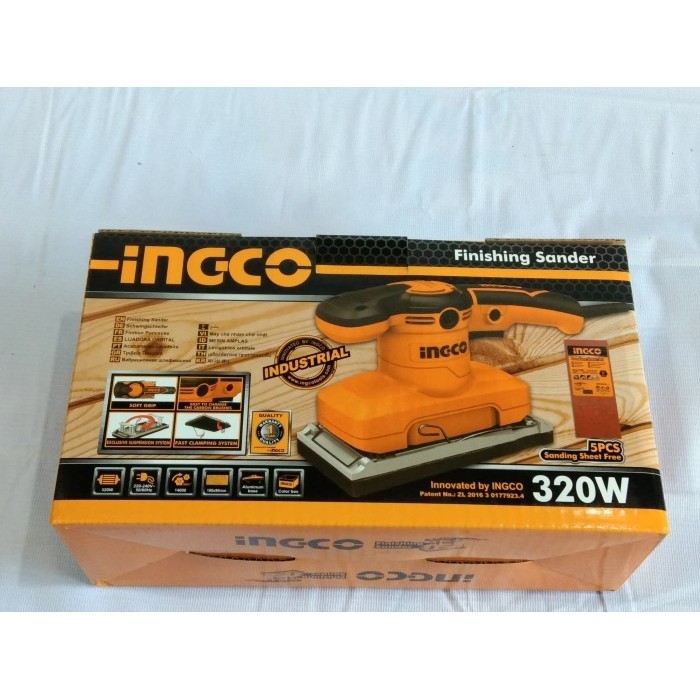 Mesin Amplas(Sander) Persegi Panjang Ingco Fs3208