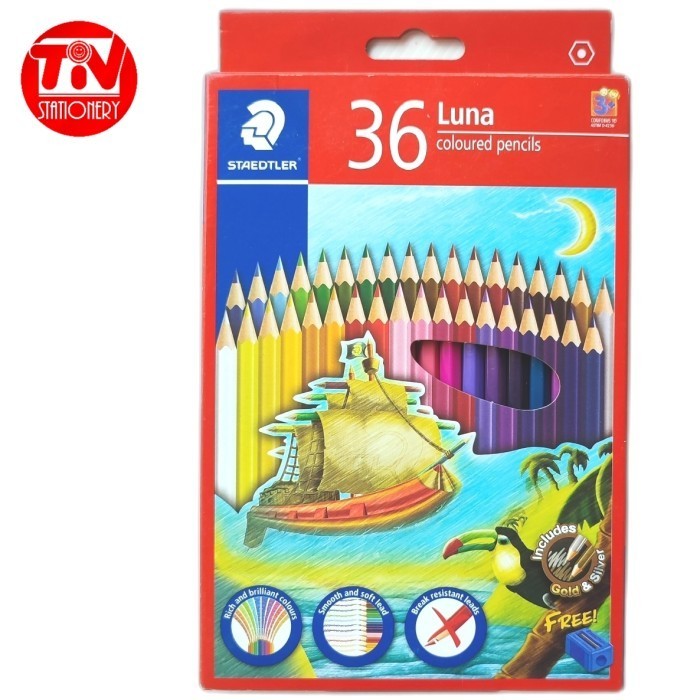 

Eklusif Pensil Warna Staedtler Luna 36 Warna Bagus