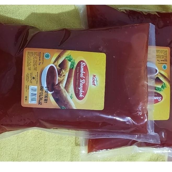 

SALE PRODUK Kaef saus Sambal Bangkok 1kg, sensasi Thai Food yang nikmat, HALAL BPOM MD. *Penyesuaian harga baru per 1 Februari 24 Feb 24* TERLARIS