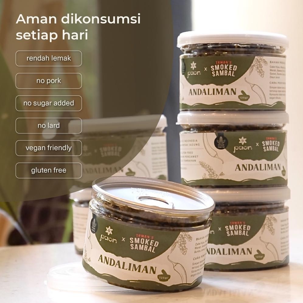 

SALE PRODUK Sambal Andaliman khas Batak Sumatera Utara - Irwan's Smoked Sambal x Paon TERLARIS