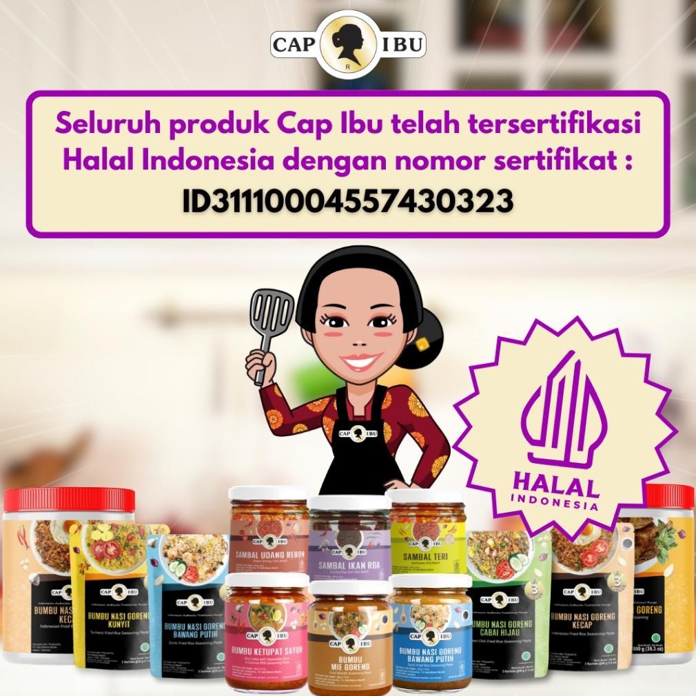 

SALE PRODUK CAP IBU Sambal Terasi TERLARIS