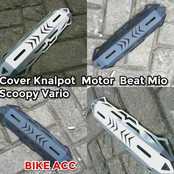 New Cover Knalpot Motor Beat Vario Nmax Full Besi Universal Motor Original