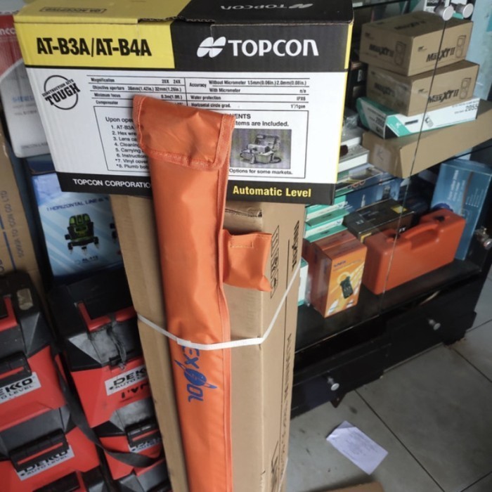 Waterpas Topcon Atb4A Garansi 1Tahun
