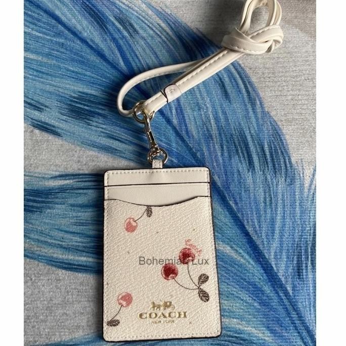 

Big Sale Coch Lanyard Id Name Tag Card Holder In White Limited Edition