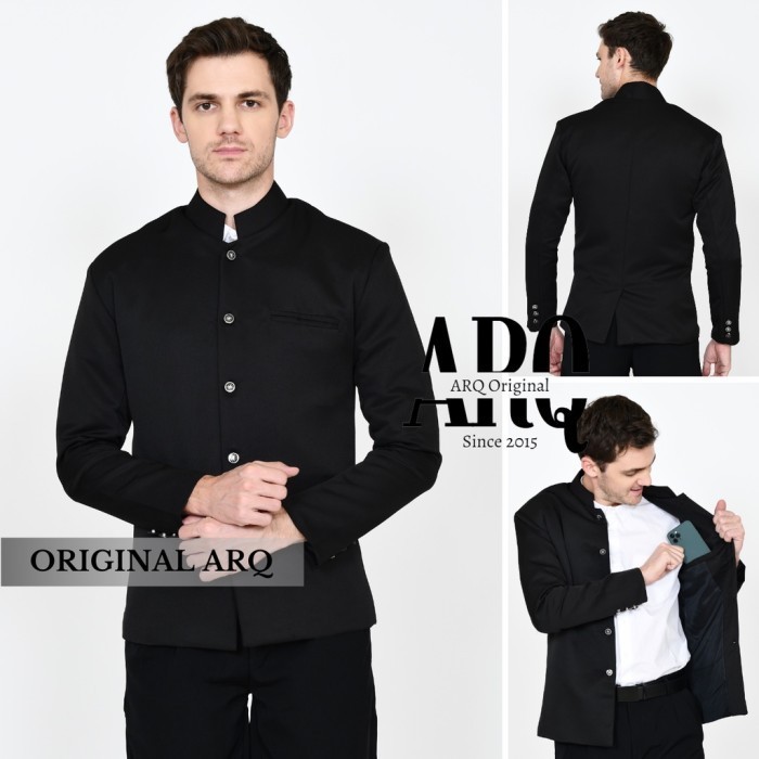 Ad - Terlaris Jas Blazer Pria Slimfit Ern Gakuran Jepang Keren Tren