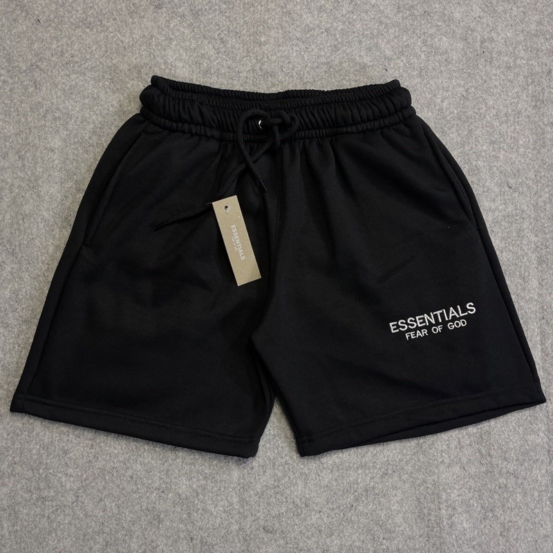 PREMIUM DRILL Celana Pendek Fear of God Essentials Bordir Premium