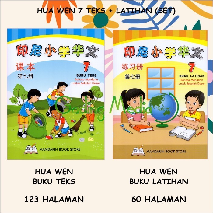 

PELAJARAN BAHASA MANDARIN ANAK SD HUAWEN SET (TEKS&LATIHAN) 7