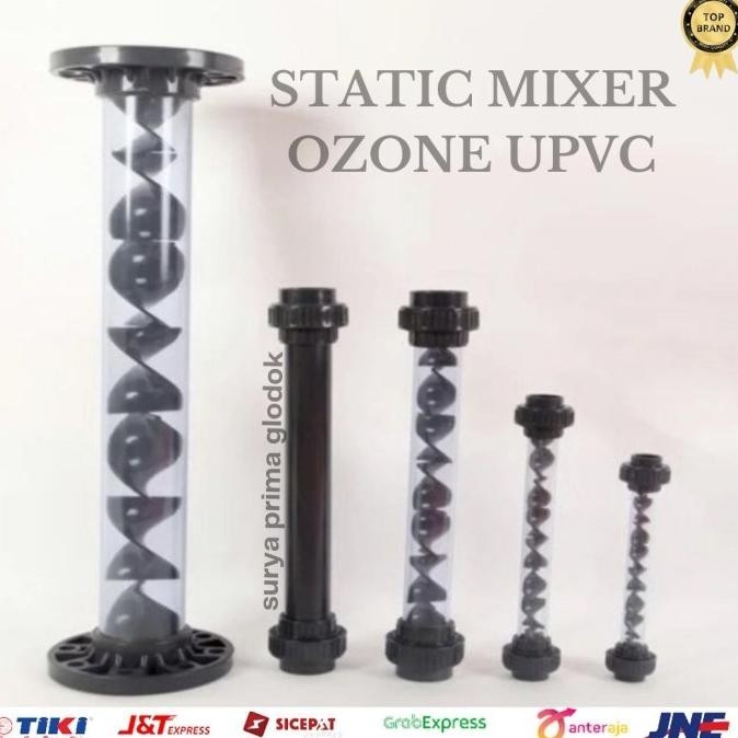 Static Mixer Ozone 1" Upvc Static Mixer 1"-Dn25 Ozone Upvc Meisyapick