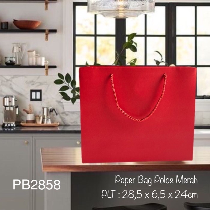 

Pb2857 Pbh2854 Paper Bag +Mika Bening Transparan Goodie Bag/ Tas 063