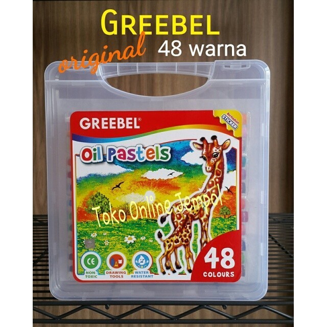 

Star Atk0050Gb (Isi 48 Transparant) Greebel Oil Pastel Pp Crayon Grebeel Terbatas