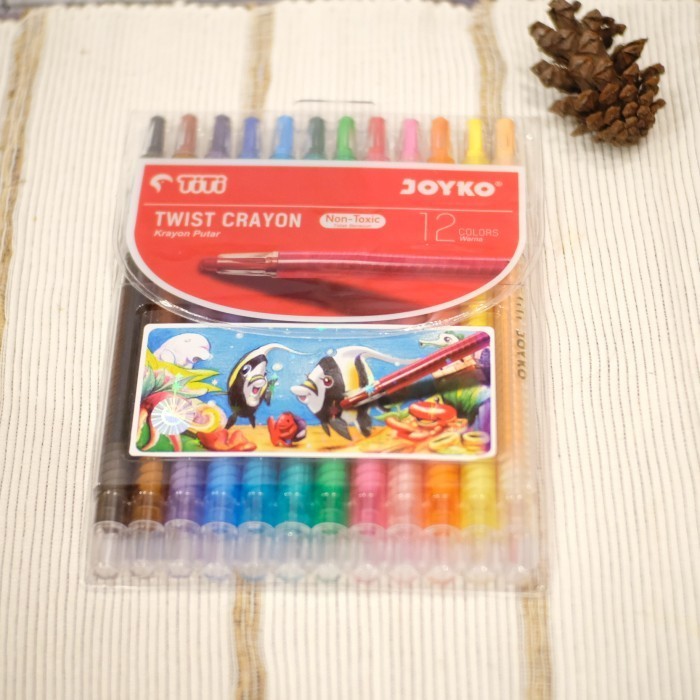 

Eklusif Crayon Putar 12 Warna Terbatas