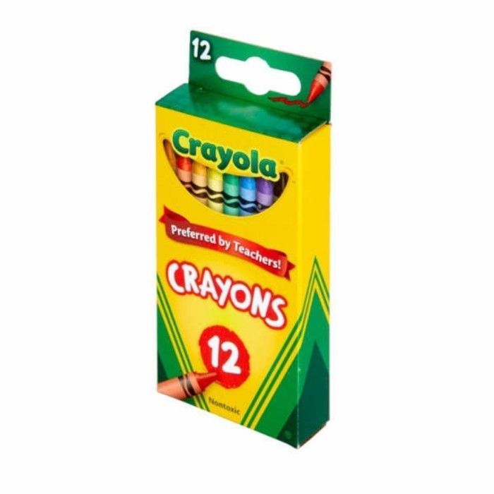 

Lucu Crayola Crayons Basic Color 12 Colors Hot Sale