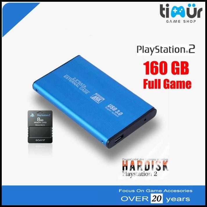 Harddisk Hardisk Eksternal Ps2 Support Semua Ps2 Full Game 160Gb