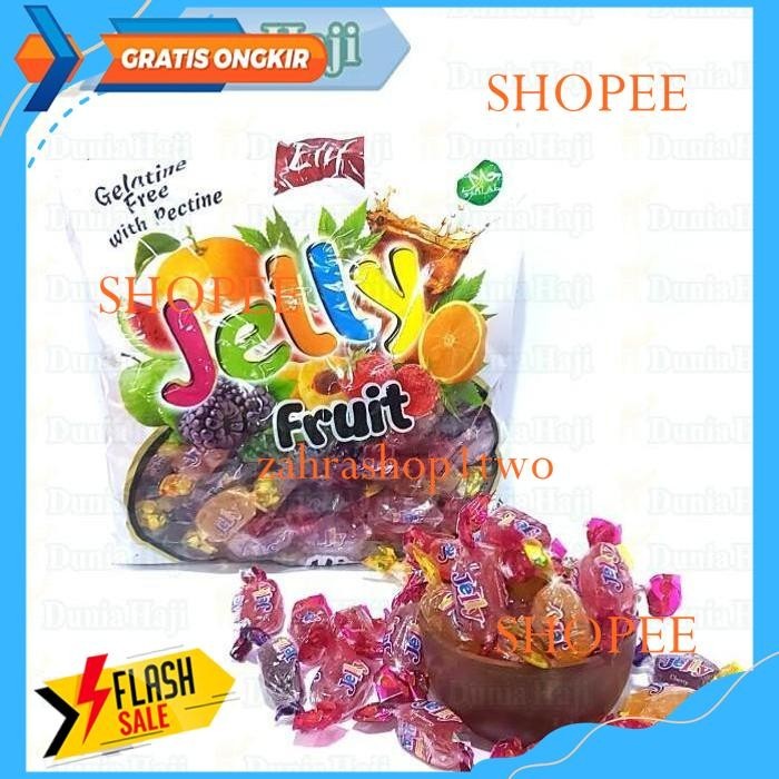 

JELLY TURKI FRUIT CANDY 1KG TURKI JELI TURKEY ELIF JELY ARAB RASA BUAH PODUK BAHAN BERKUALITAS !!