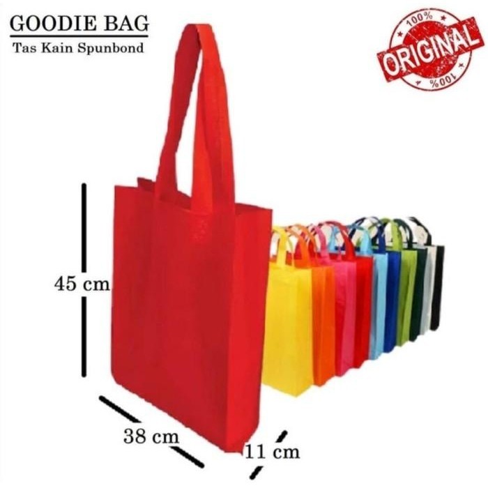 

Tas Spunbond 38X45 Goodie Bag,Tas Promosi,Ultah,Lebaran Besar, Jumbo 073