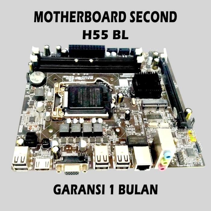 MOTHERBOARD SECOND BULLDOZER H55 / MAINBOARD H55 SECOND Berkualitas