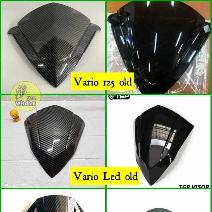 Visor Vario 125 150 techno Led old new bohlam carbon wtp karbon tgp FI Import Premium