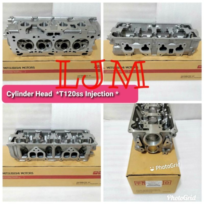 CYLINDER HEAD ONLY SILINDER HEAD DEKSEL T120SS INJEKSI