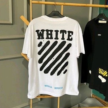 [HIGH QUALITY COLLECTIONS] COD KAOS OFF-WHITE T SHIRT PREMIUM MIRROR 1:1 LIKE ORIGINAL 1:1 UNISEX