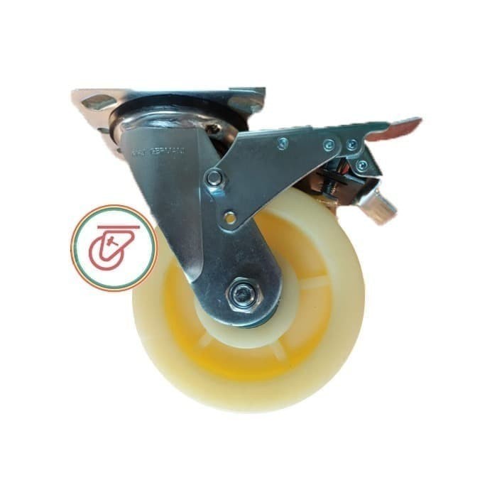 RODA TROLI NILON RHJ PP 6 INCH REM + HIDUP RHJ GERMANI