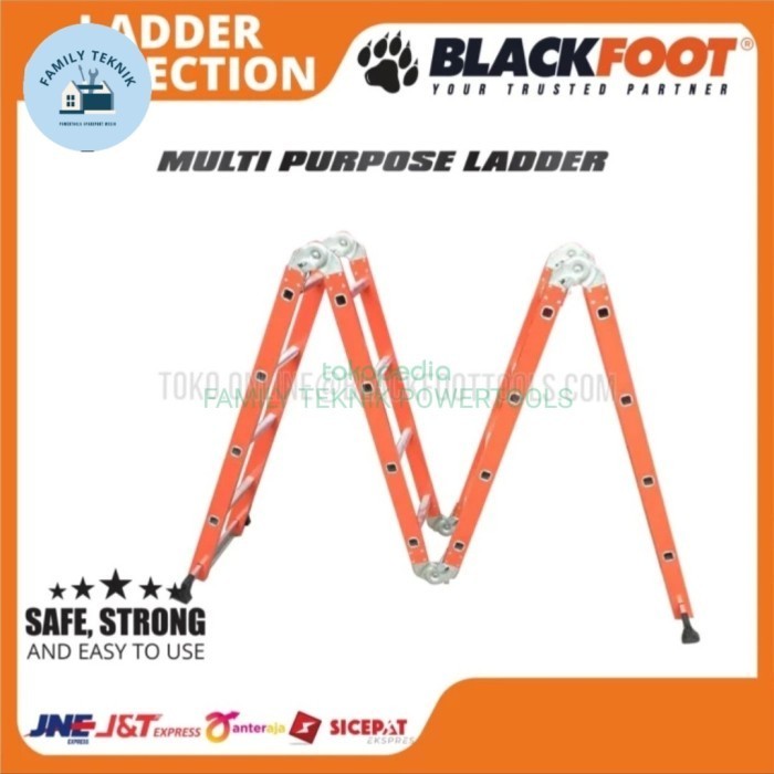 BLACKFOOT TANGGA LIPAT MULTI PURPOSE LADDER 4X6 PANJANG 6.9 METER